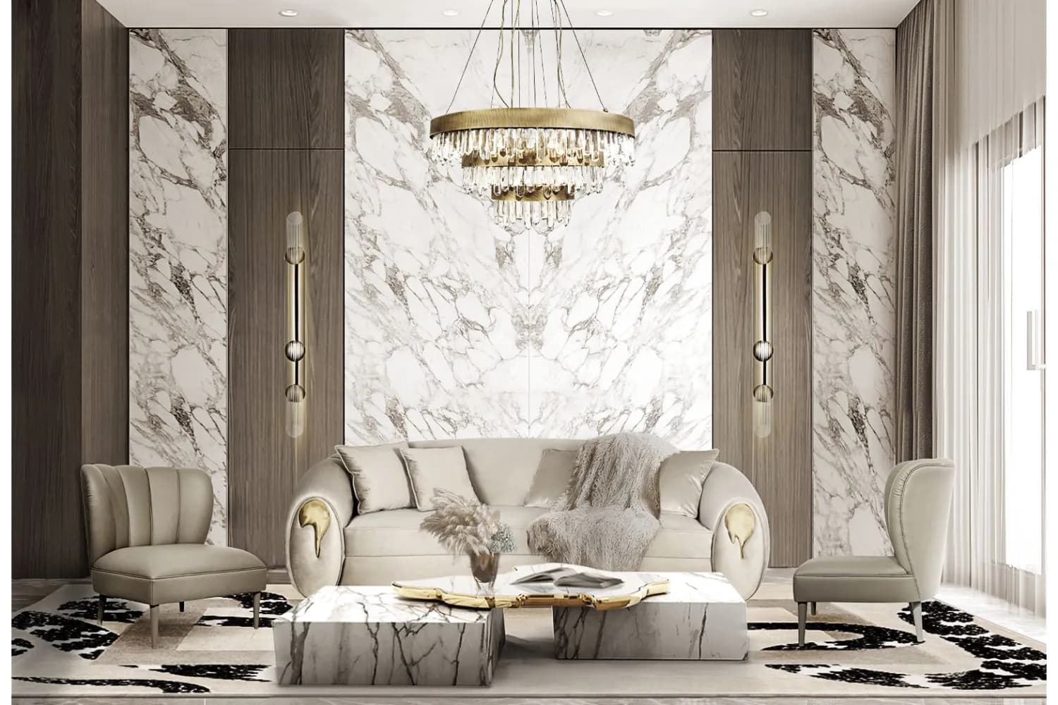 Luxury interior background